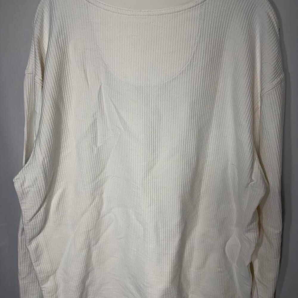 Pressbox Women's White and Cream Sweatshirt - Picture 4 of 4